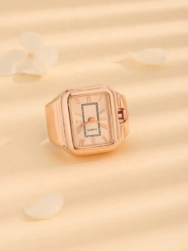 BAGUE MONTRE FEMME ROSE