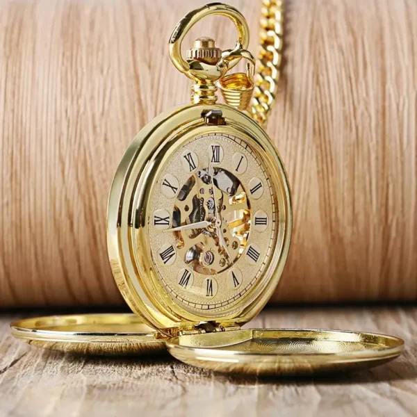 Montre a gousset or ouverte