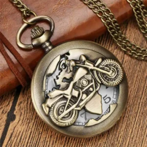 MONTRE A GOUSSET MOTO