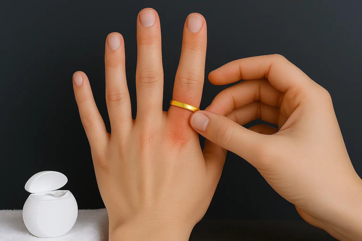 You are currently viewing Comment enlever une bague coincée sur un doigt : Le guide complet