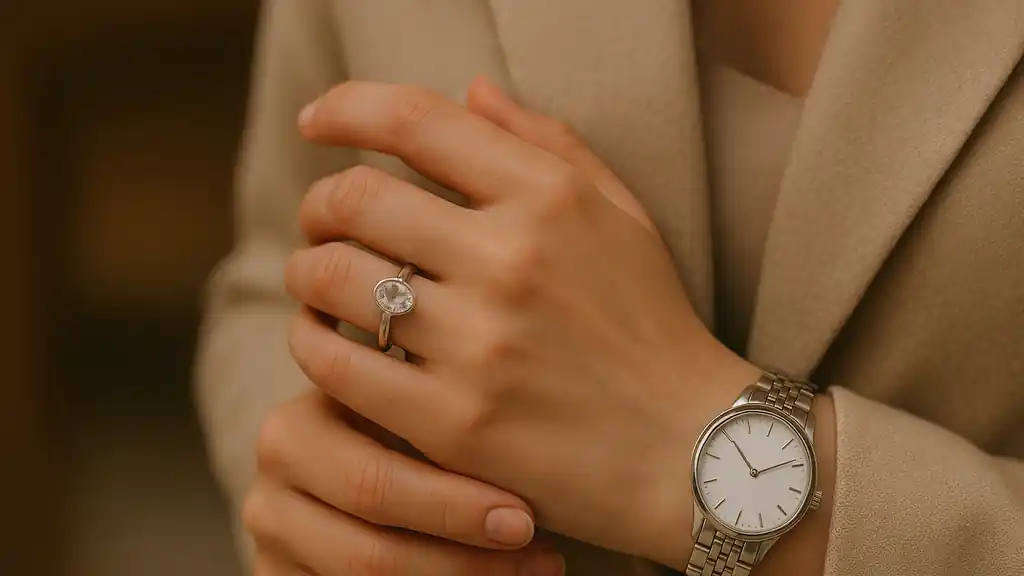 Lire la suite à propos de l’article Bien choisir une bague et une montre : style, taille et entretien au quotidien